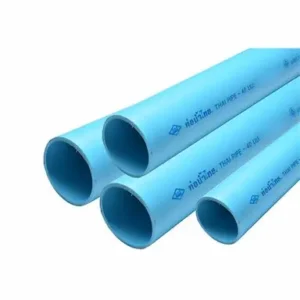 ท่อ PVC สีฟ้า ชั้น 5 ท่อน้ำไทย ยาว 4 เมตร มาตรฐาน มอก.