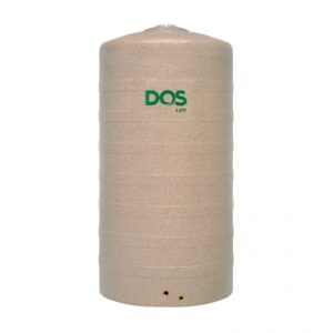 ถังเก็บน้ำบนดิน DOS GRAND GRANITO แกรนิตทราย 1500L DWTทรงสูง+ท่อใน