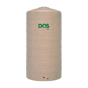ถังเก็บน้ำบนดิน DOS GRAND GRANITO แกรนิตทราย 1000L DWTทรงสูง+ท่อใน