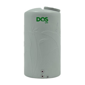 ถังเก็บน้ำบนดิน DOS PARADISE DURAFLEX SILVER COMBAC แกรนิตเทา 500L
