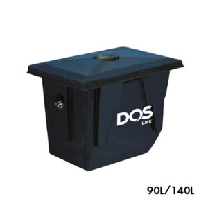 ถังดักไขมันใต้ดิน DOS DGT ดำ 90L