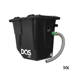ถังดักไขมันบนดิน DOS DGT ดำ 50L