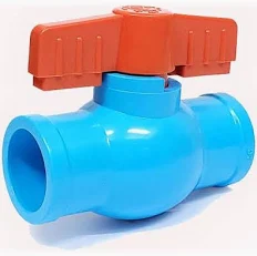 บอลวาล์ว PVC สีฟ้า ท่อน้ำไทย มาตรฐานอุตสาหกรรม