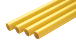 ท่อ PVC สีเหลือง ประเภท 1 ท่อน้ำไทย สำหรับร้อยสายไฟฟ้าและสายโทรศัพท์