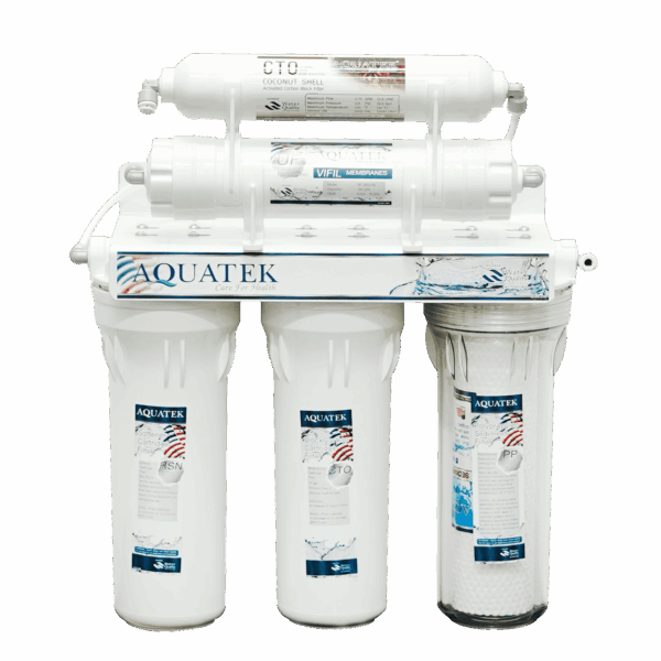 เครื่องกรองน้ำ 5 ขั้นตอน AQUATEK-SILVER ระบบ UF (POST AQUATEK)