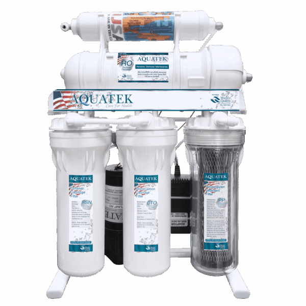 เครื่องกรองน้ำ RO 500 GPD AQUATEK-SILVER ( 5 ขั้นตอน)