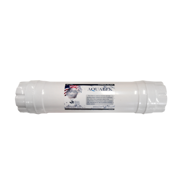 ไส้กรอง Inline AQUATEK SILVER 2.5″x12″ (Carbon Coconut ID1000) แบบเกลียว