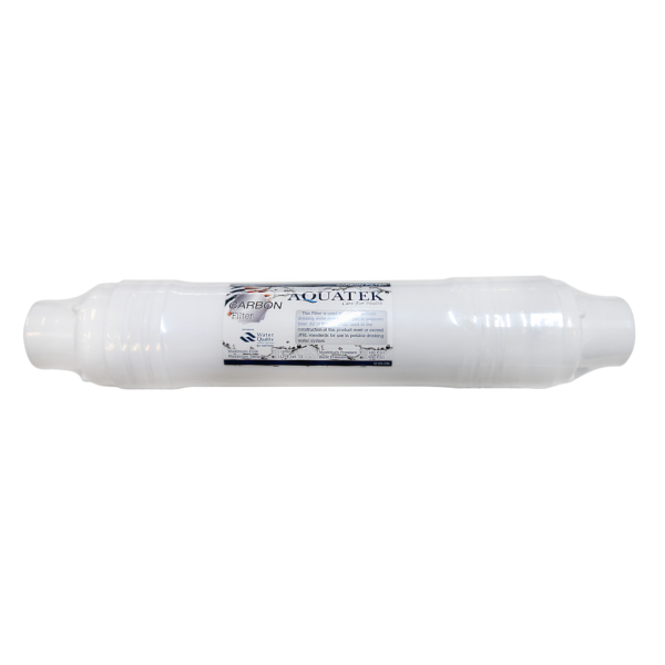 ไส้กรองน้ำ Inline AQUATEK Silver 2.5” x 12” GAC (One Touch)
