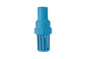 หัวกะโหลกดูดน้ำ (Foot Valve) หนา สีฟ้า ท่อน้ำไทย