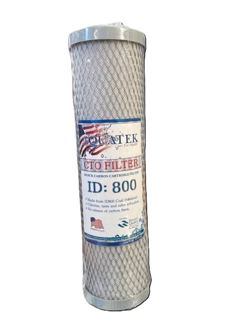 ไส้กรองน้ำ Block Carbon AQUATEK ID 800 ขนาด 10 นิ้ว