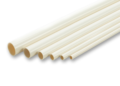 ท่อ PVC สีขาว ชั้น 5A ท่อน้ำไทย สำหรับร้อยสายไฟ
