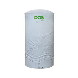 ถังเก็บน้ำบนดิน DOS VELANA อาร์กติกเกรย์ 1500L