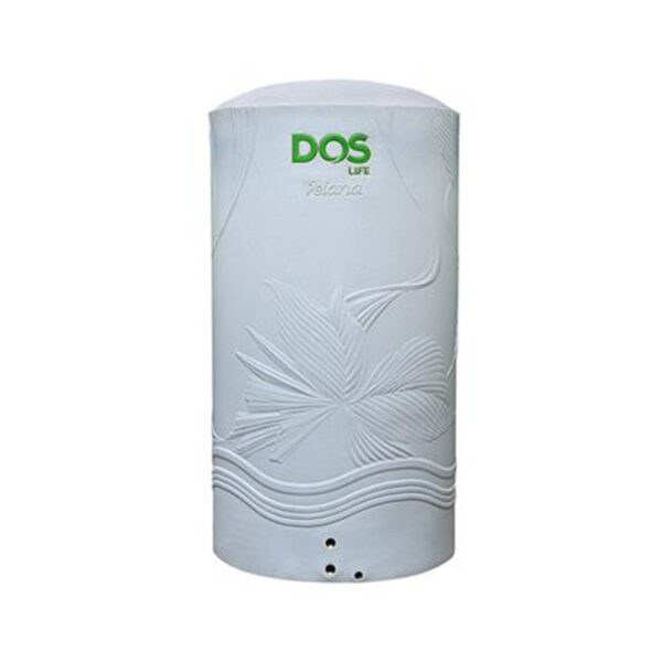ถังเก็บน้ำบนดิน DOS VELANA อาร์กติกเกรย์ 1500L