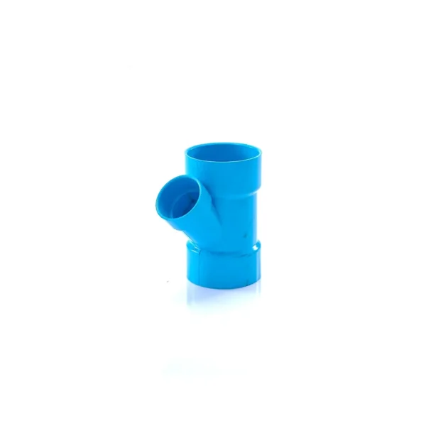 สามตาวายลดบาง  45 องศา PVC สีฟ้า ท่อน้ำไทย มาตรฐาน มอก.