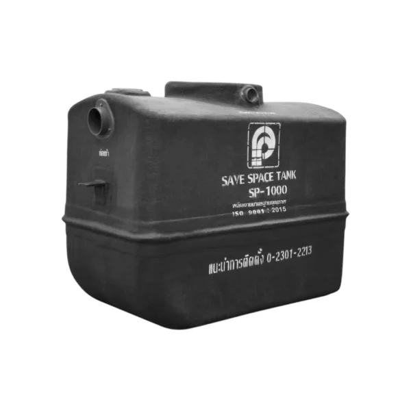 ถังบำบัดน้ำเสียแบบไร้อากาศ PP รุ่น SP-1000 (SAVE SPACE) ขนาด 1000 ลิตร