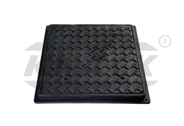ฝาแมนโฮลเหลี่ยม KNACK รุ่น SS-3 HEAVY DUTY (รับน้ำหนัก 20 ตัน)