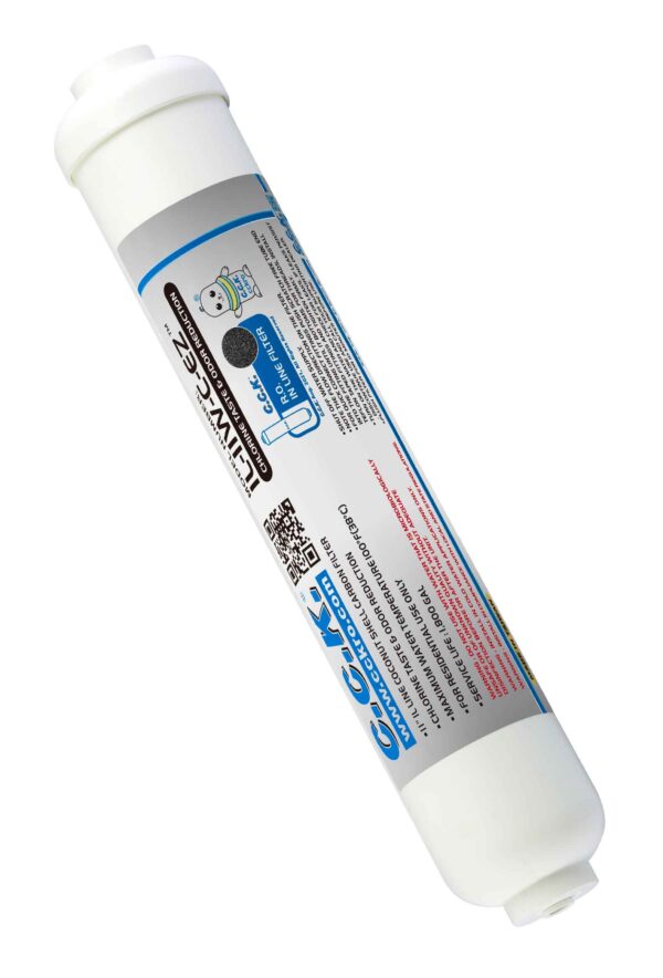 ไส้กรองน้ำ Inline CCK ขนาด 2″x10″ (Post Carbon Coconut Shell)