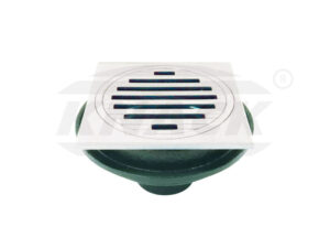 FLOOR DRAIN KNACK แบบสวมท่อ PVC Model 220