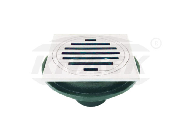 FLOOR DRAIN KNACK แบบสวมท่อ PVC Model 220