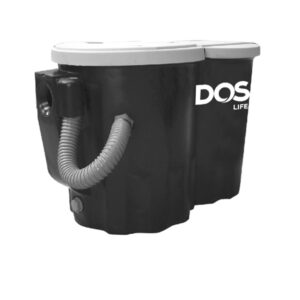 ถังดักไขมันบนดิน DOS CENTURY ดำ 260คน