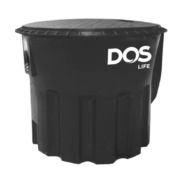 ถังดักไขมันใต้ดิน DOS CENTURY ดำ 10คน