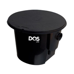 ถังดักไขมันใต้ดิน DOS G-TEK ดำ 30L