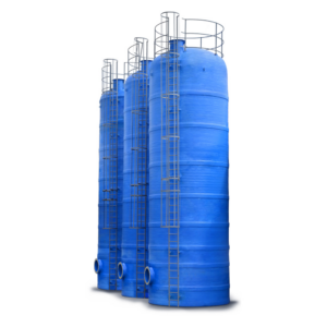 DOS LITETITE ถังเก็บน้ำบนดินทรงตั้ง DTR/R พร้อมติดตั้งบันได 10Q BLUE 2.50×2.52m