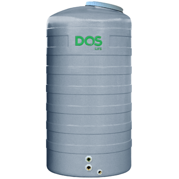 ถังเก็บน้ำบนดิน DOS STONE แกรนิตเทา 1000L
