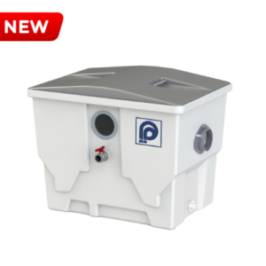 ถังดักไขมันตั้งพื้น PP รุ่น GT-20AG Easy Drain ขนาด 60 ลิตร