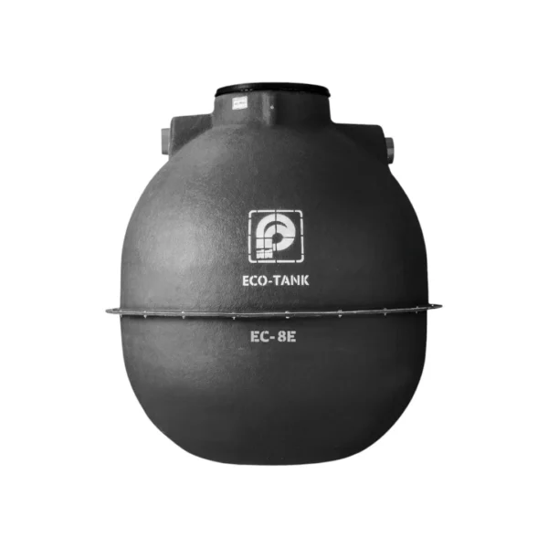 ถังบำบัดน้ำเสียแบบไร้อากาศ PP รุ่น EC-8E (ECOTANK Extra Series) ขนาด 2600 ลิตร